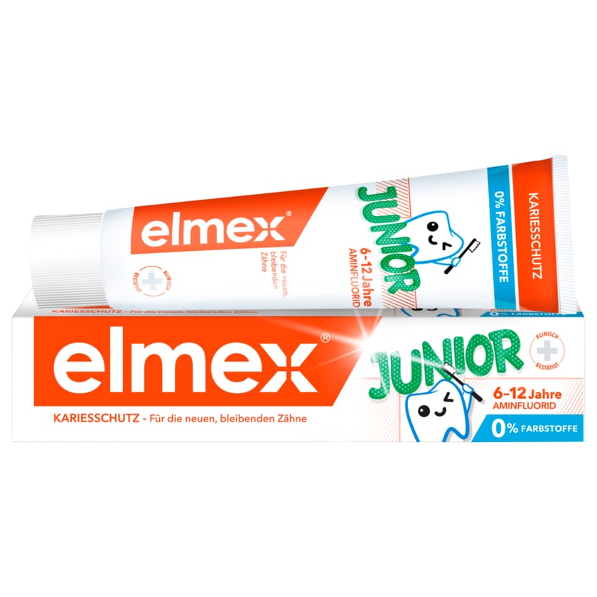 Elmex Kinder-Zahnpasta Junior 6-12 Jahre